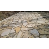 Камень брекчия 40 мм. - окол плоский доломитовый Камень брекчия 40 мм. - окол плоский доломитовый